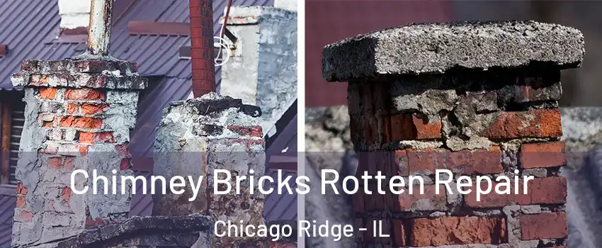  Chimney Bricks Rotten Repair Chicago Ridge - IL