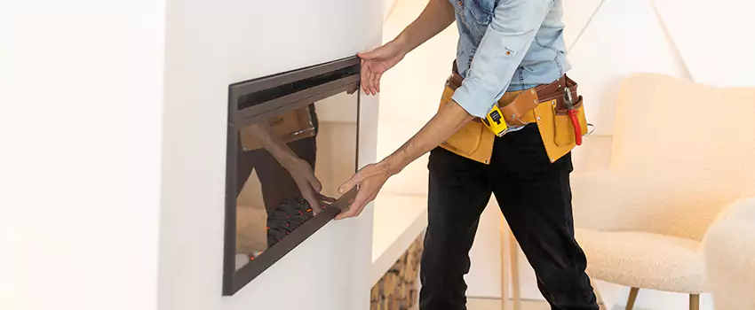Metal Fireplace Installation in Chicago Ridge, Illinois