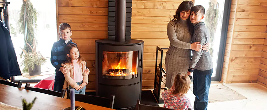 Morso Cast Iron Fireplace Insert Installation in Chicago Ridge, Illinois