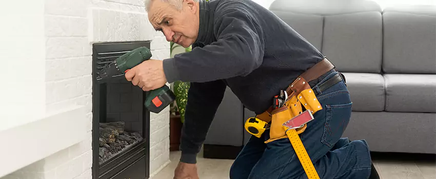 New Indoor Fireplace Installation in Chicago Ridge, Illinois