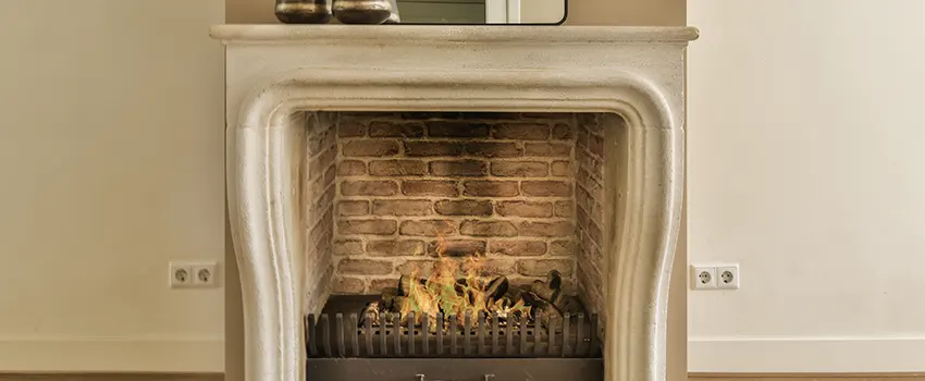 Vintage-style Fireplace Redesign in Chicago Ridge, Illinois