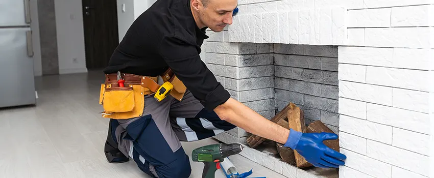 Fireplace Damaged Damper Frame Repair Services in Chicago Ridge, Illinois