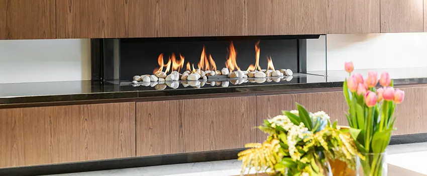 Double-height Fireplace Design Refurbishment in Chicago Ridge, Illinois